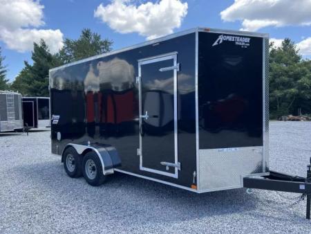New 2027 Homesteader Trailer 7x16 IH (7FT HT) (BARN DOORS) 10K GVWR .80 POLYCORE Cargo / Enclosed Trailer