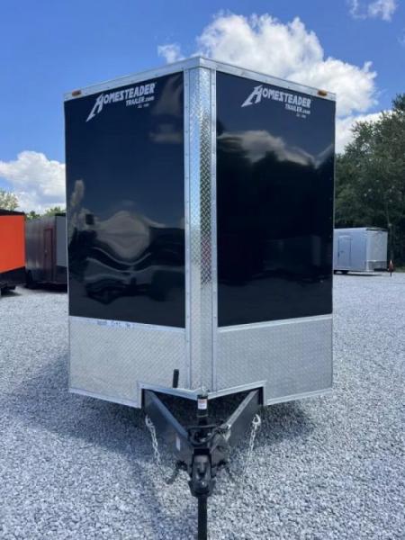 New 2027 Homesteader Trailer 7x16 IH (7FT HT) (BARN DOORS) 10K GVWR .80 POLYCORE Cargo / Enclosed Trailer