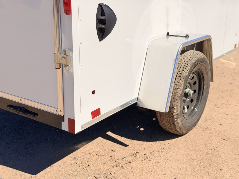 New 2026 Cross Trailers 4.5-10-1.5V Enclosed 3K GVWR