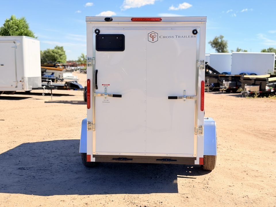 New 2026 Cross Trailers 4.5-10-1.5V Enclosed 3K GVWR