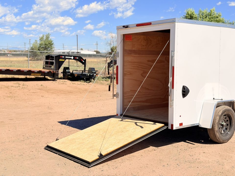 New 2026 Cross Trailers 4.5-10-1.5V Enclosed 3K GVWR