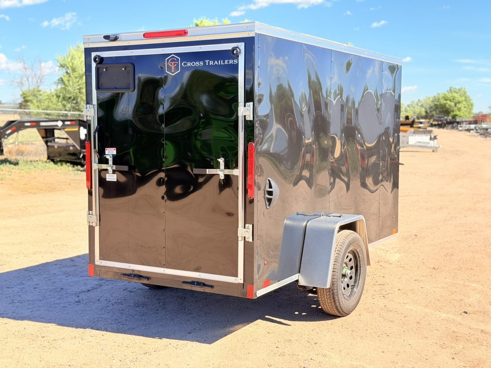 New 2026 Cross Trailers 4.5-10-1.5V Enclosed 3K GVWR
