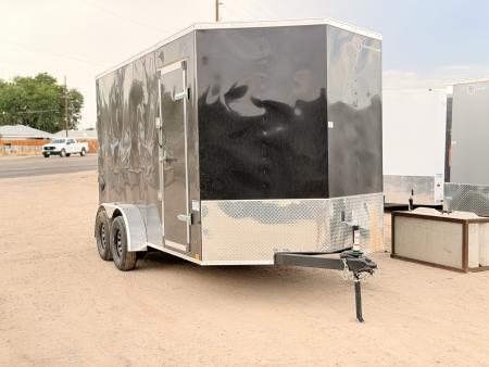 New 2026 Cross Trailers 7-14-1.5V Enclosed 7K GVWR