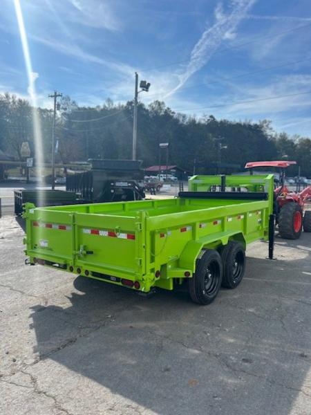 New 2025 Load Trail 7X14 16K 2' GN Dump Trialer