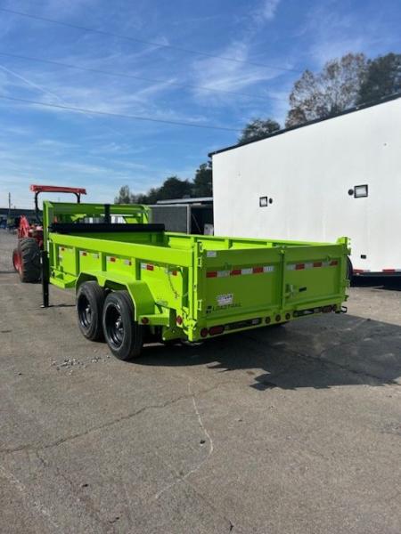 New 2025 Load Trail 7X14 16K 2' GN Dump Trialer