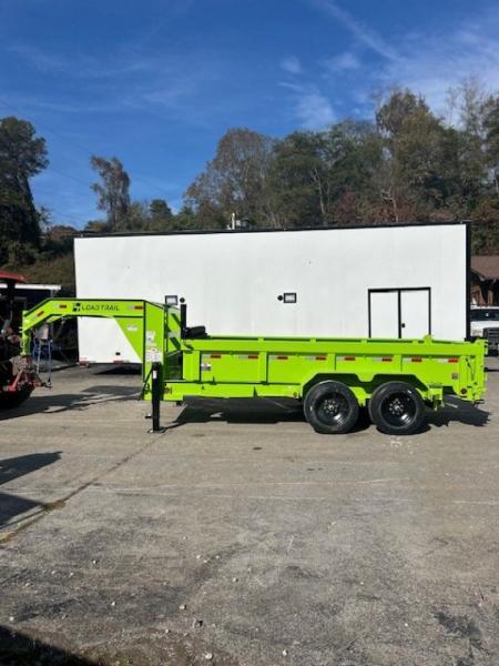 New 2025 Load Trail 7X14 16K 2' GN Dump Trialer
