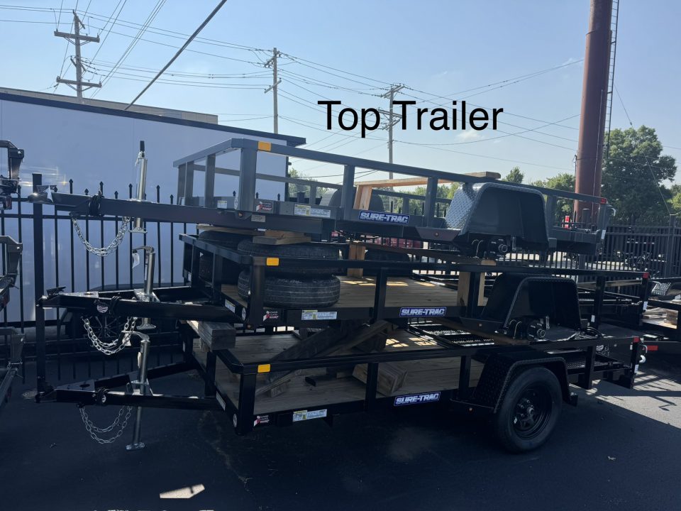 New 2026 Sure-Trac ST-UTT7210-030 Utility Trailer