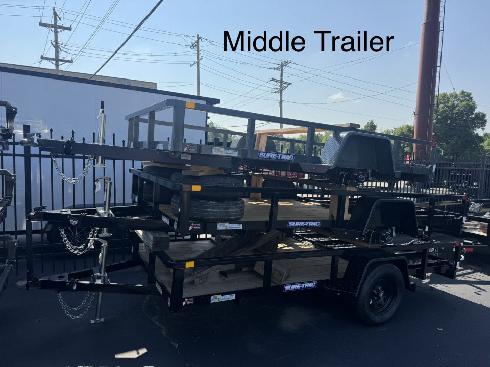 New 2026 Sure-Trac ST-UTT7212-030 Utility Trailer