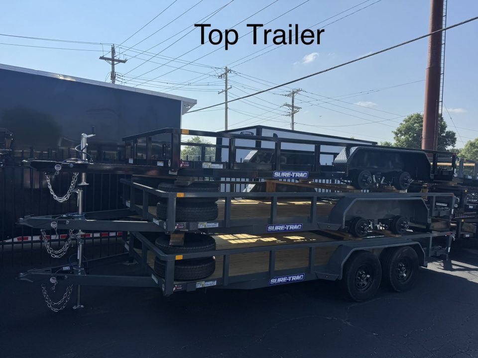 New 2026 Sure-Trac ST-UTT8216-070 Utility Trailer