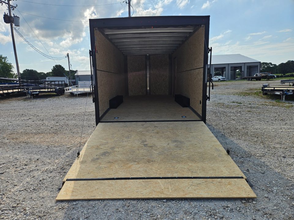 New 2026 H&H 8.5X20 TANDEM 10K CARGO W/BLACKOUT TRIM 7' HEIGHT & RAMP DOOR
