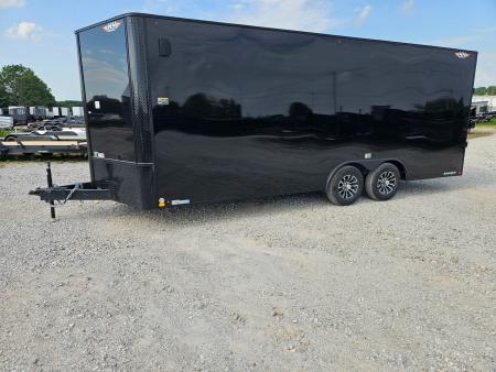 New 2026 H&H 8.5X20 TANDEM 10K CARGO W/BLACKOUT TRIM 7' HEIGHT & RAMP DOOR