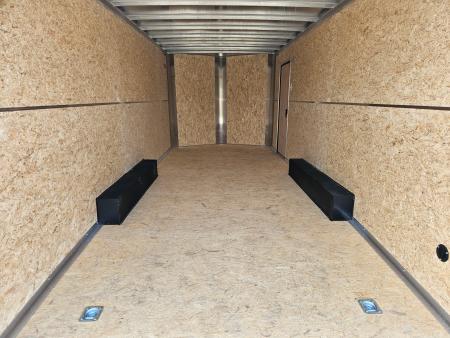 New 2026 H&H 8.5X20 TANDEM 10K CARGO W/BLACKOUT TRIM 7' HEIGHT & RAMP DOOR