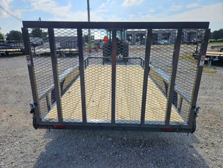 New 2026 Lamar 83X14 TANDEM 7K TUBETOP UTILITY W/4' SPRING GATE
