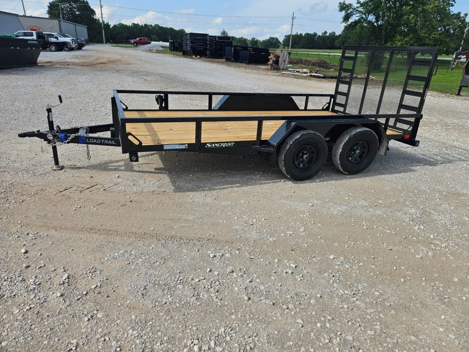 New 2026 Load Trail 83X14 TANDEM 7K TUBETOP UTILITY W/4' SPRING GATE