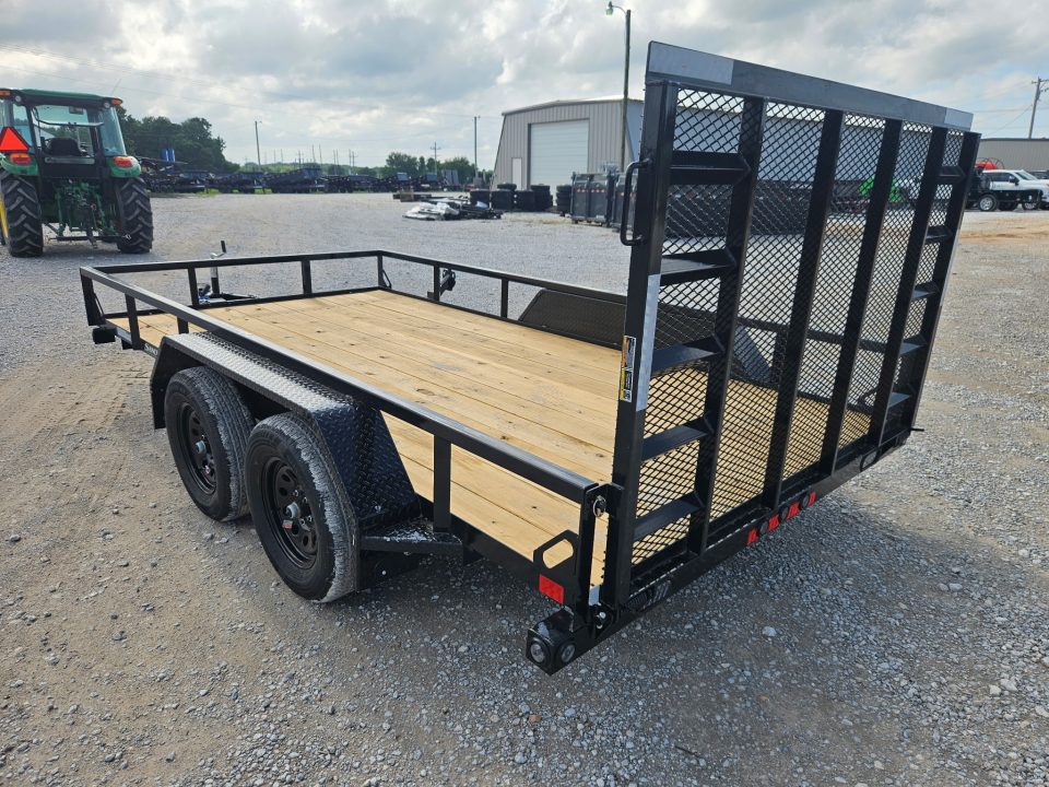 New 2026 Load Trail 83X14 TANDEM 7K TUBETOP UTILITY W/4' SPRING GATE