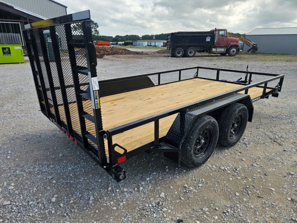 New 2026 Load Trail 83X14 TANDEM 7K TUBETOP UTILITY W/4' SPRING GATE