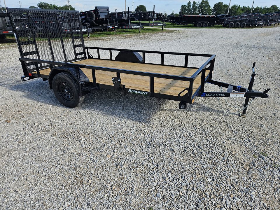 New 2026 Load Trail 77X12 SINGLE 3.5K TUBETOP UTILITY W/4' SPRING GATE