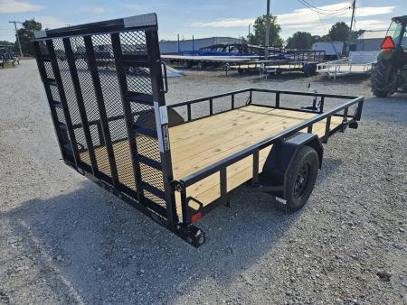 New 2026 Load Trail 77X12 SINGLE 3.5K TUBETOP UTILITY W/4' SPRING GATE