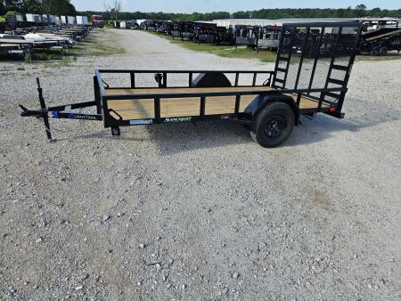 New 2026 Load Trail 77X12 SINGLE 3.5K TUBETOP UTILITY W/4' SPRING GATE