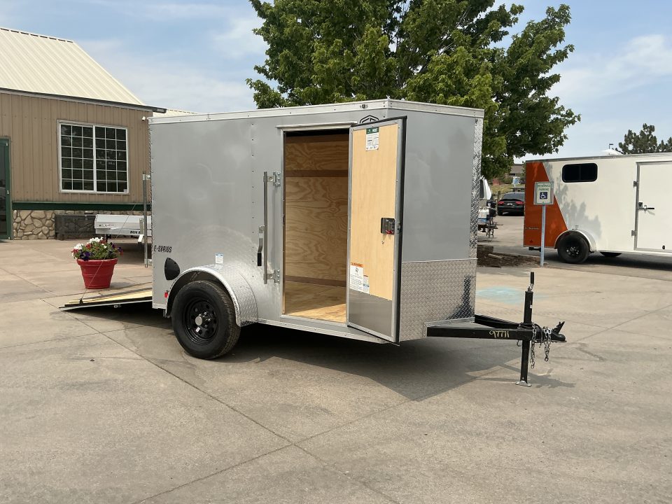 New 2027 Continental Cargo 5x8SA Cargo / Enclosed Trailer