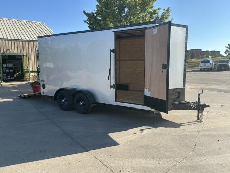 New 2026 Cargo Mate 7x16TA3 Cargo / Enclosed Trailer 10k GVWR