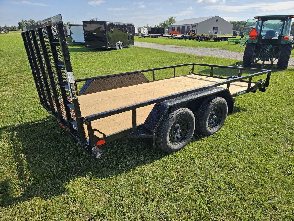 New 2026 Load Trail 83X14 TANDEM 7K TUBETOP UTILITY W/4' SPRING GATE