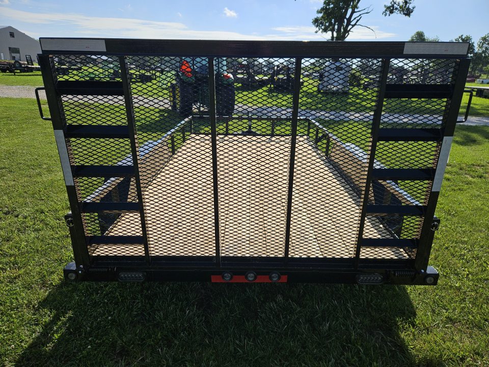 New 2026 Load Trail 83X14 TANDEM 7K TUBETOP UTILITY W/4' SPRING GATE