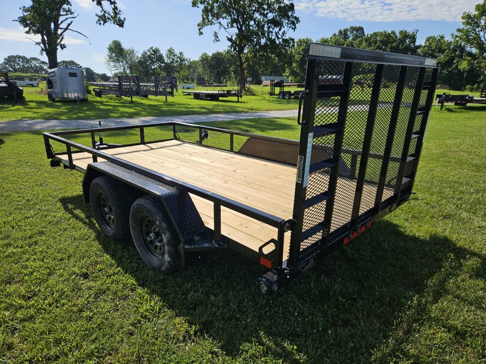 New 2026 Load Trail 83X14 TANDEM 7K TUBETOP UTILITY W/4' SPRING GATE