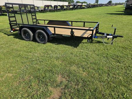 New 2026 Load Trail 83X14 TANDEM 7K TUBETOP UTILITY W/4' SPRING GATE
