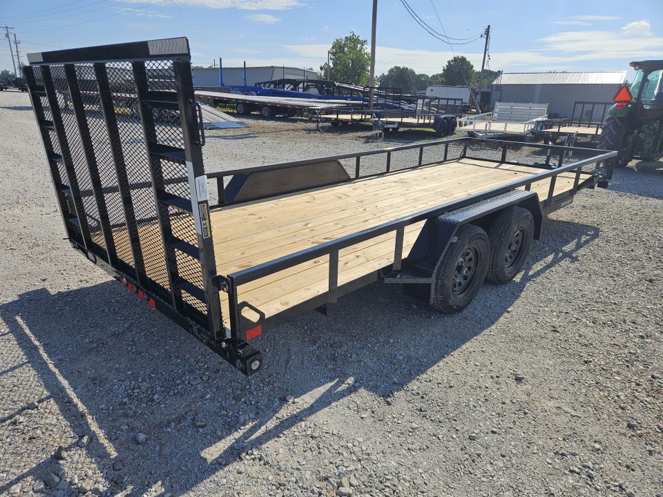 New 2026 Load Trail 83X20 TANDEM 7K TUBETOP UTILITY W/4' SPRING GATE