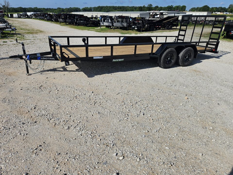 New 2026 Load Trail 83X20 TANDEM 7K TUBETOP UTILITY W/4' SPRING GATE