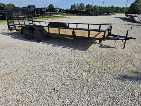 New 2026 Load Trail 83X20 TANDEM 7K TUBETOP UTILITY W/4' SPRING GATE