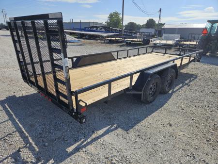 New 2026 Load Trail 83X20 TANDEM 7K TUBETOP UTILITY W/4' SPRING GATE