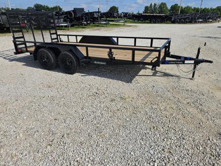 New 2026 Load Trail 83X16 TANDEM 7K TUBETOP UTILITY W/4' SPRING GATE