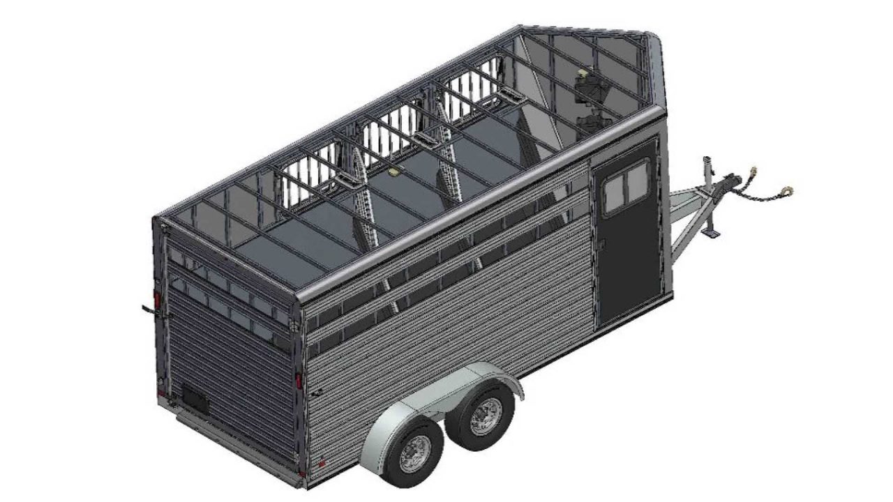 New 2026 Frontier Trailers 3 Horse Bumper Pull Trailer Horse Trailer