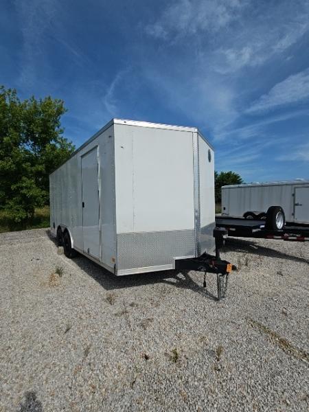 Used 2023 Darkhorse Cargo 8.5 x 18 10K Landscape Cargo / Enclosed Trailer