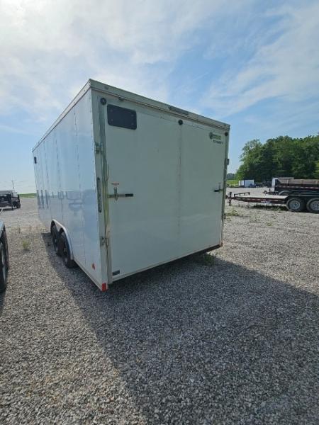 Used 2023 Darkhorse Cargo 8.5 x 18 10K Landscape Cargo / Enclosed Trailer