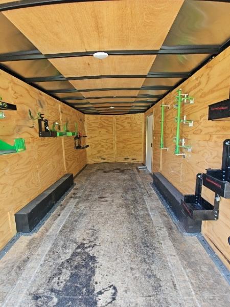 Used 2023 Darkhorse Cargo 8.5 x 18 10K Landscape Cargo / Enclosed Trailer