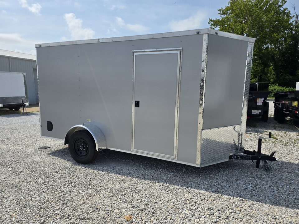 New 2026 Maximum Cargo Trailers 6X12 SA, 6'6" interior height, 3.5k axle, .080 polycore, with barn doors Cargo / Enclosed Trailer