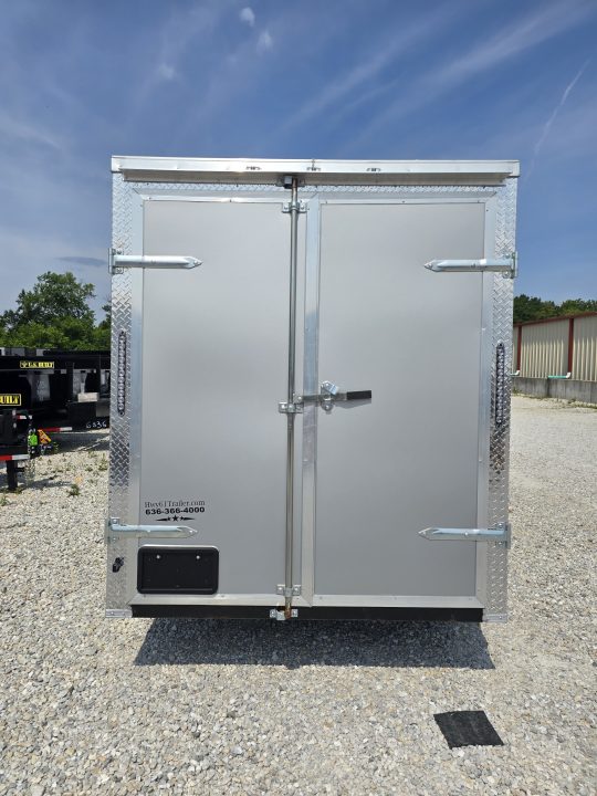 New 2026 Maximum Cargo Trailers 6X12 SA, 6'6" interior height, 3.5k axle, .080 polycore, with barn doors Cargo / Enclosed Trailer