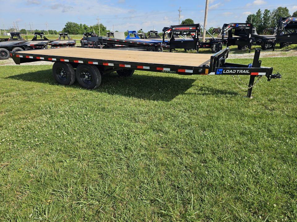 New 2026 Load Trail 102X20 TANDEM 14K DECKOVER W/SLIDE OUT RAMPS