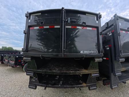 New 2026 Iron Bull 83 x 16 DBG Roll-Off Gooseneck Dump Trailer, 16K GVWR, Compatible with up to 3 Roll- Off Bins