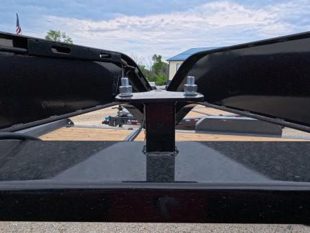 New 2026 Iron Bull 83 x 16 DBG Roll-Off Gooseneck Dump Trailer, 16K GVWR, Compatible with up to 3 Roll- Off Bins