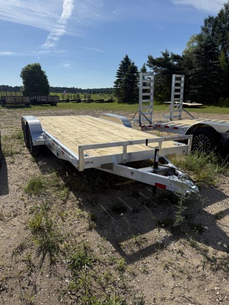New 2026 H&H Trailers 18' ALL ALUMINUM DOVETAIL Car Hauler