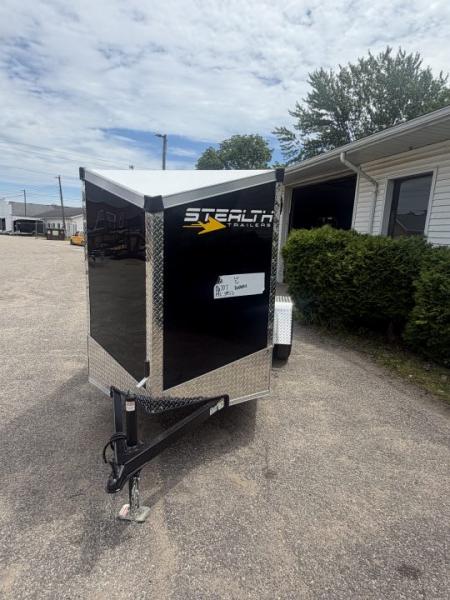 New 2026 Stealth Mustang 5 x 10 Enclosed Trailer w/ Ramp (Single) Cargo / Enclosed Trailer NEW MODEL - Screwless and Light Lid Roofing !!
