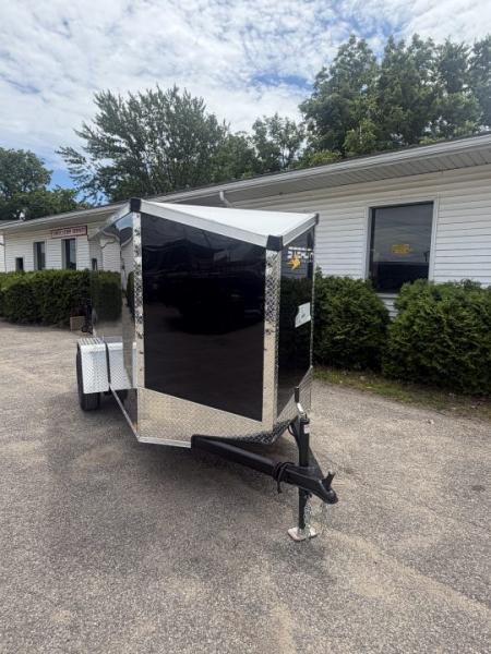 New 2026 Stealth Mustang 5 x 10 Enclosed Trailer w/ Ramp (Single) Cargo / Enclosed Trailer NEW MODEL - Screwless and Light Lid Roofing !!