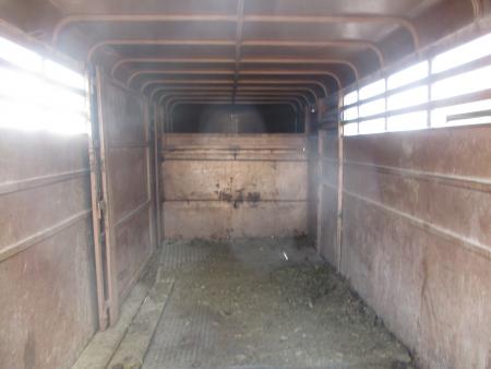 Used 1991 Double D Stock Stock / Stock Combo Trailer
