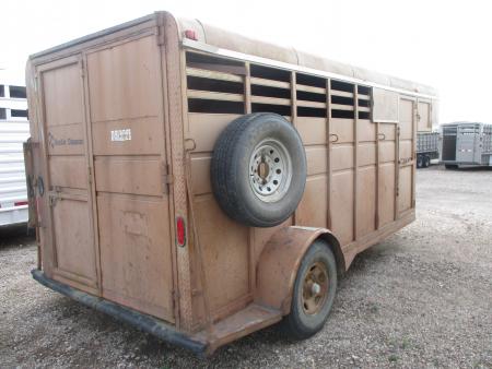 Used 1991 Double D Stock Stock / Stock Combo Trailer