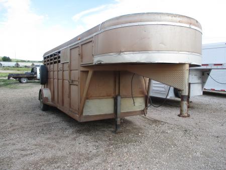 Used 1991 Double D Stock Stock / Stock Combo Trailer