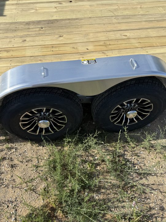 New 2026 H&H Trailers 22' ALL ALUMINUM DOVETAIL Equipment Trailer